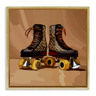 «Brown Roller Skates» par Amelia Noyes