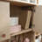 Desktop Hutch With Adjustable Shelves, Brown Finish
