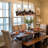 Heskett 6 - Light Farmhouse Rectangle Chandelier with Wood Accents