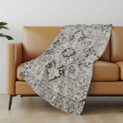 Jeté oriental en sherpa Addison