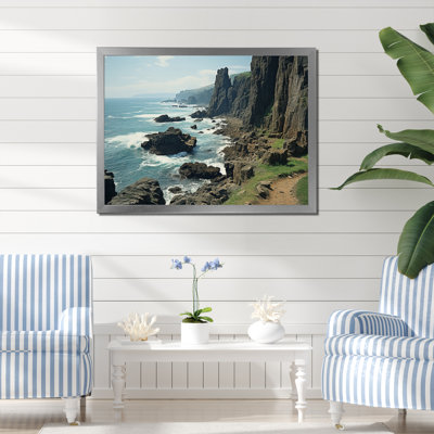" Coastal Ocean Cliffs II "