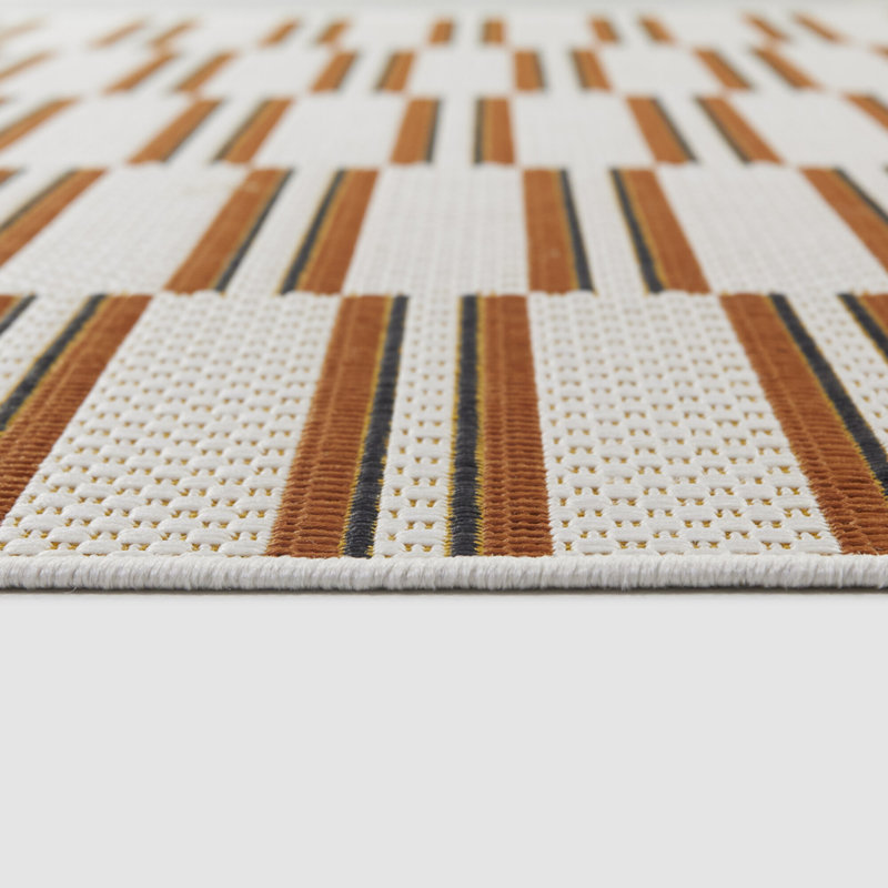 Tapis intérieur / extérieur Carlos, Rectangle 5 pi 3 po x 7 pi
