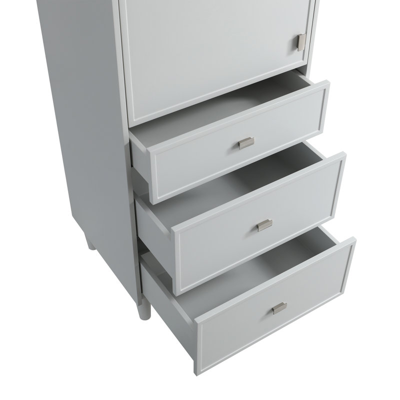 Armoire à linge pour salle de bain Cole