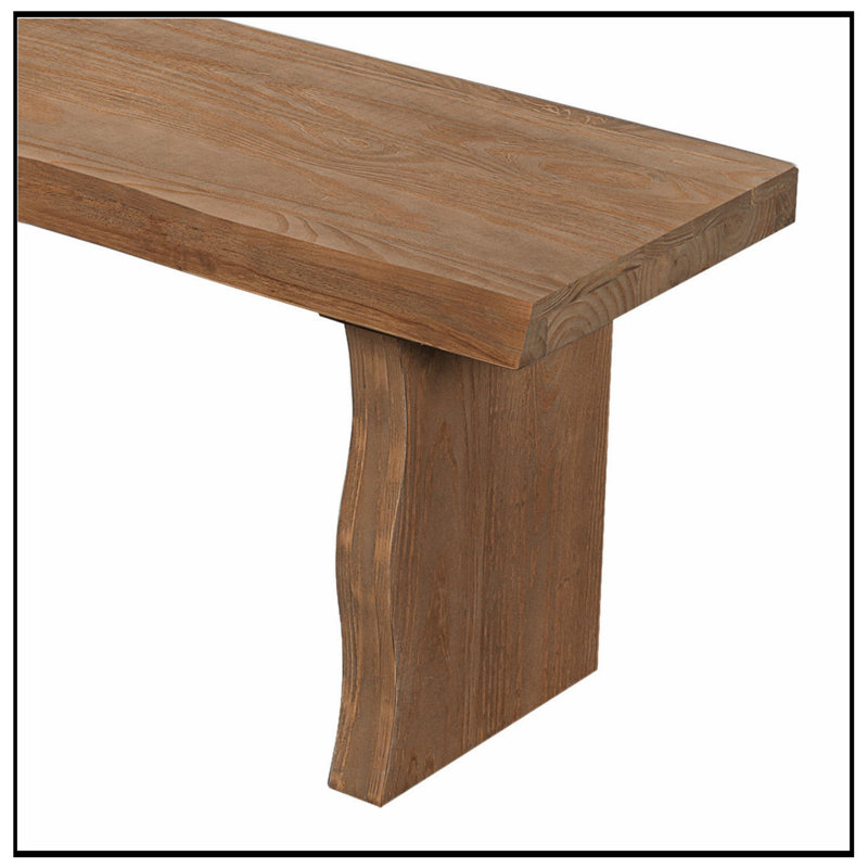 Wood Bench with sturdy legs