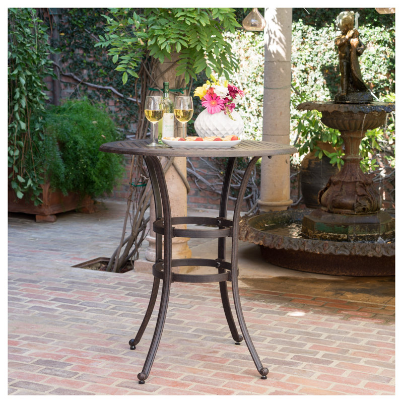 Outdoor Bar Table , 37 " W 37 " D