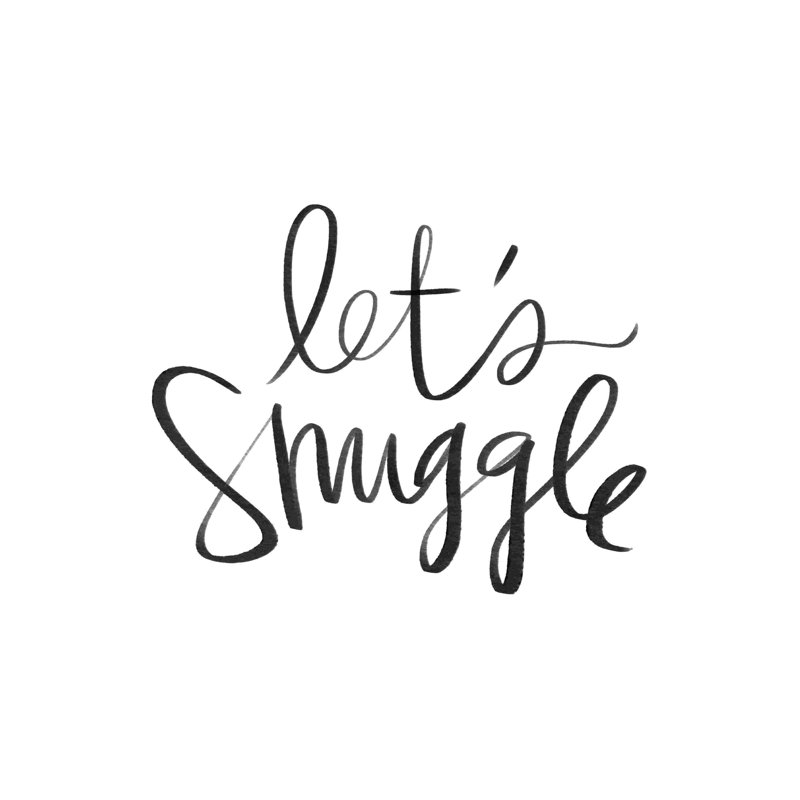 " Lets Snuggle Watercolor ", 12" H x 12" W