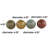 Persephone Glazed Ceramic Decorative Orbs