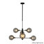 Ernesto 6 - Light Black Unique/Statement Pendant
