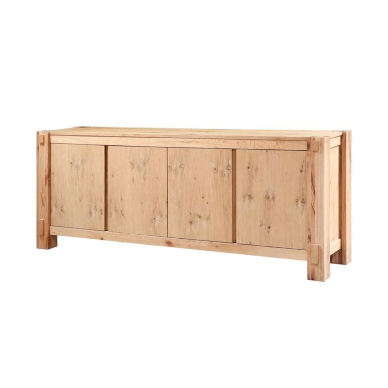 Alpine 80" Buffet In Distressed Oak