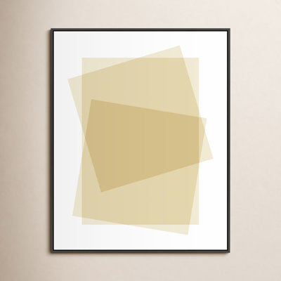 Kami "Light Yellow" Print by Jacques Pilon