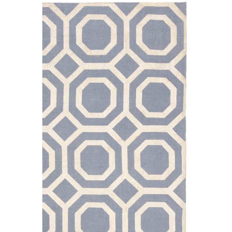 Columbus Circle Cedar Brook Hand Loomed Jute Geometric Rug, Rectangle 4' x 6'