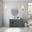 Meuble-lavabo simple 42 po avec plateau en marbre-94811306-94811307