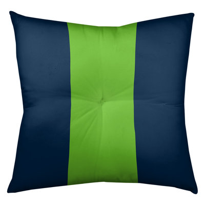 Striped Reversible Throw Pillow