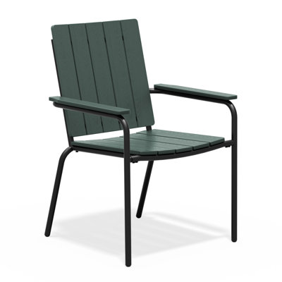 Ensemble de 2 chaises d'extérieur en polystyrène