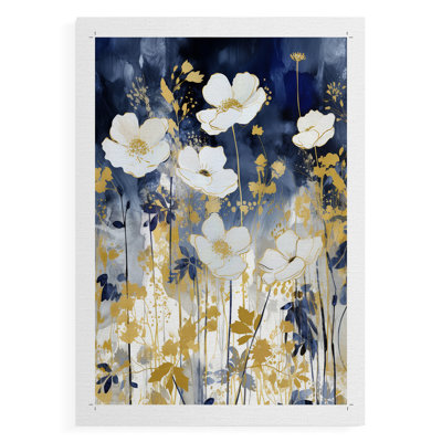 FLORAL Series CCCCL XXVII - Impression sur toile seulement - NON CADRE