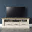 Faycelles Aged Oak and Antique White Media Unit