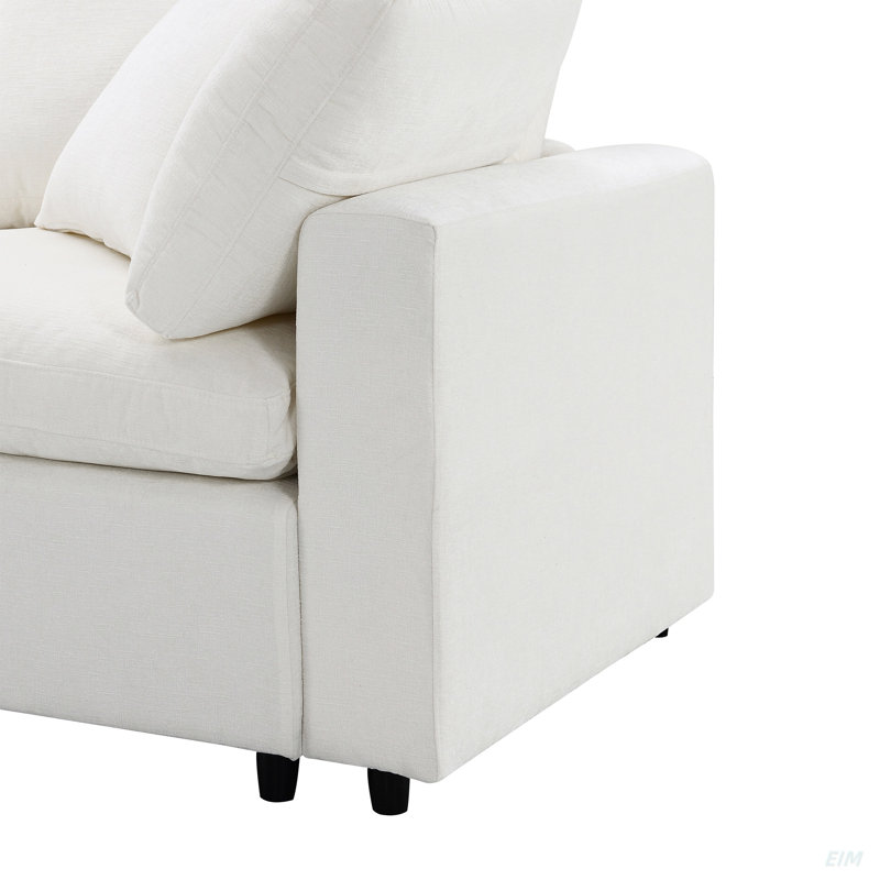 Comfortable Fabric Sectional Sofa (Sectional)