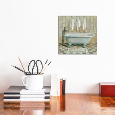 Victorian Bath IV 1 Piece Wall Art on Canvas