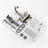 Davvid Two-Handle Centerset Bathroom Faucet with Drain Assembly - Brushed Nickel-47533730