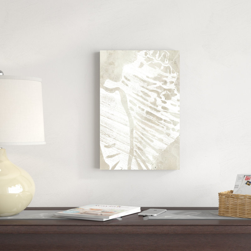 Lin silhouette tropicale III, H 18 po x l 12 po x P 1 po