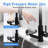 3-In-1 Kitchen Faucet With Press-Type Glass Rinser, High-Arc Pull-Down Sprayer Faucet, 3 Function Spray Mode, Matte Black Finish, For Modern Kitchen Sink-119337346