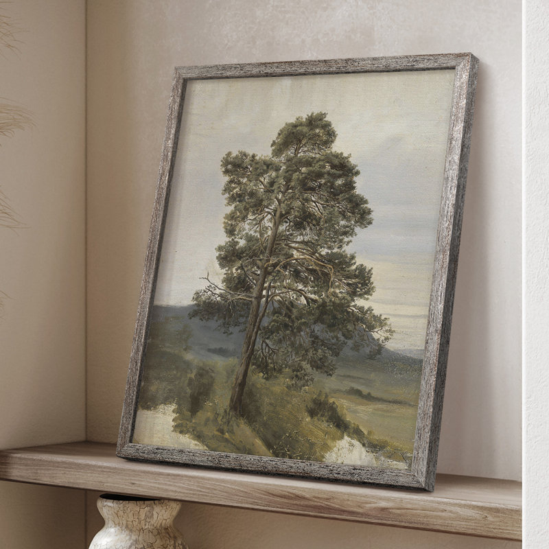 Vintage Landscape CCLIX Framed Print - Solid Wood