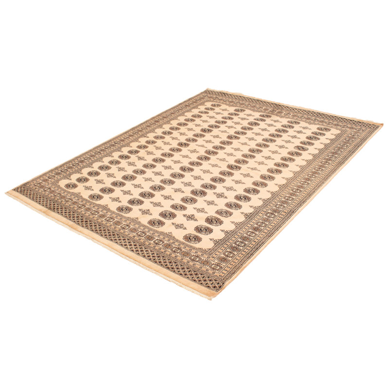 Petroniu One-of-a-Kind 8'2" X 10'8" New Age Wool Area Rug in Beige
