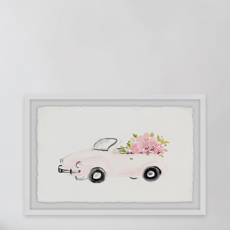« rose beauté », impression encadrée, 30 po x 45 po