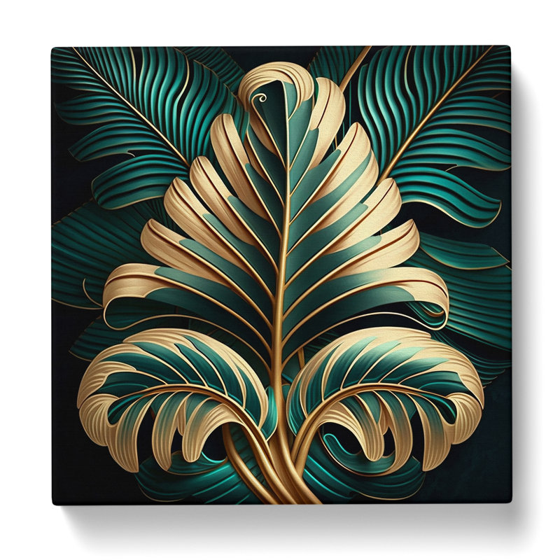 Modern Wall Art - Wrapped Canvas, 35cm H x 35cm W x 3cm D