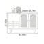 Buffet de rangement moderne, minimaliste et luxueux-1360480357