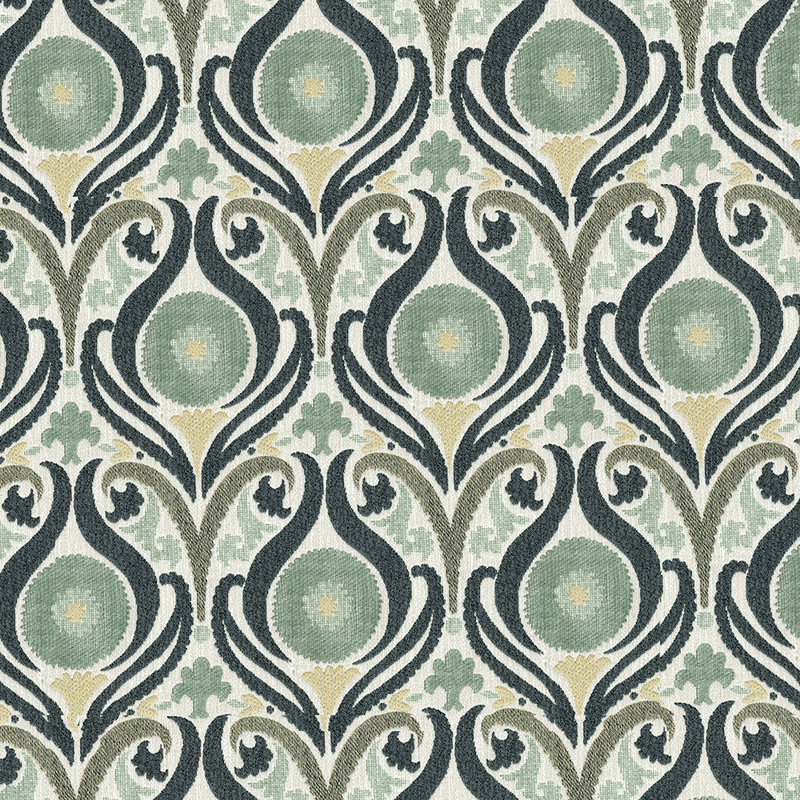 Tissu jacquard Abbeyshea Captivate, Saule