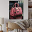 Fashion Bag Glamour II rose sur bois-724754196