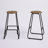 Orson Counter Stool with Metal Frame