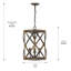 Luminaire suspendu cylindrique à 3 lumières-1996404107