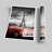 Eiffel Tower Retro Car - No Frame Print-48057146