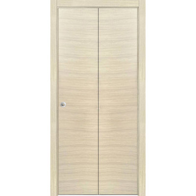 Planum Solid + Manufactured Wood Paneled without Installation Hardware Kit Bi-Fold Door