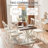 Cottrill 6 - Person Rectangular Double Pedestal Dining Table Set