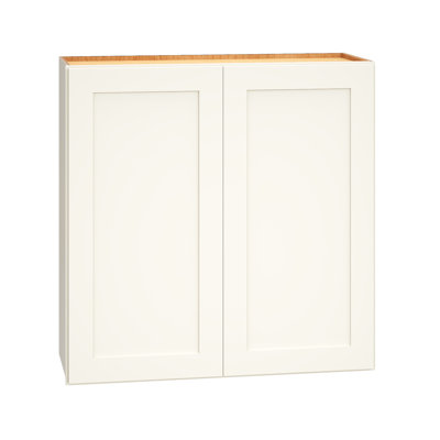 Dwelling Livingston Fully Assembled 2-Door Standard Wall Cabinet with 2 Adjustable Shelves