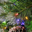 Home Heritage 7' Prelit Artificial Christmas Tree 600 LEDs, Pinecones & Glitter-414043645