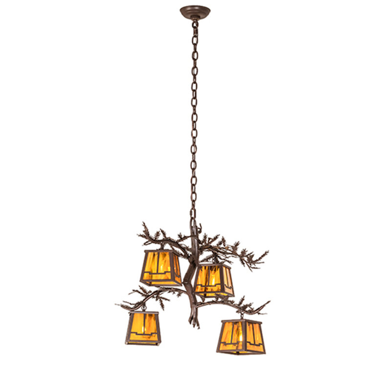Jamyson 4 - Light Geometric Chandelier