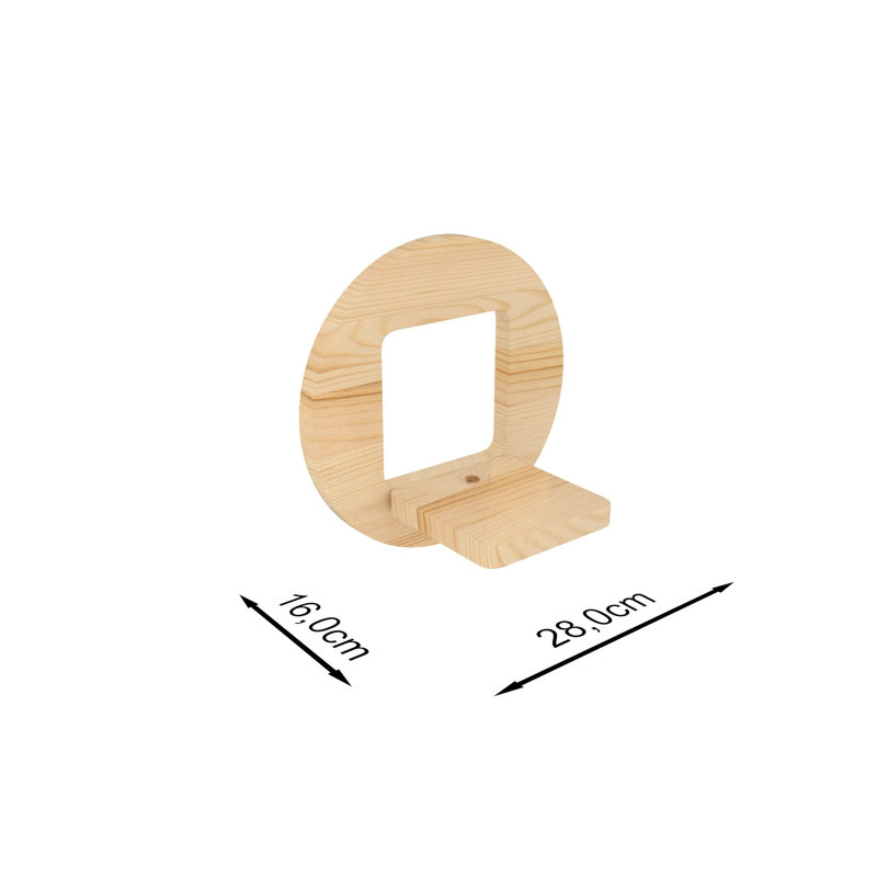Locelso Wood Floating Shelf