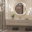Lawnmount Round Dimmable LED Wall Mirror with Anti-Fog-1458859257-1458859259