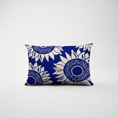 Polyester / Mélange de polyester Housse de coussin rectangulaire intérieure / extérieure lombaire et insert