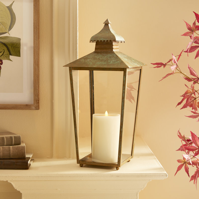 Anders Lantern, 20" H x 9" W x 9" D