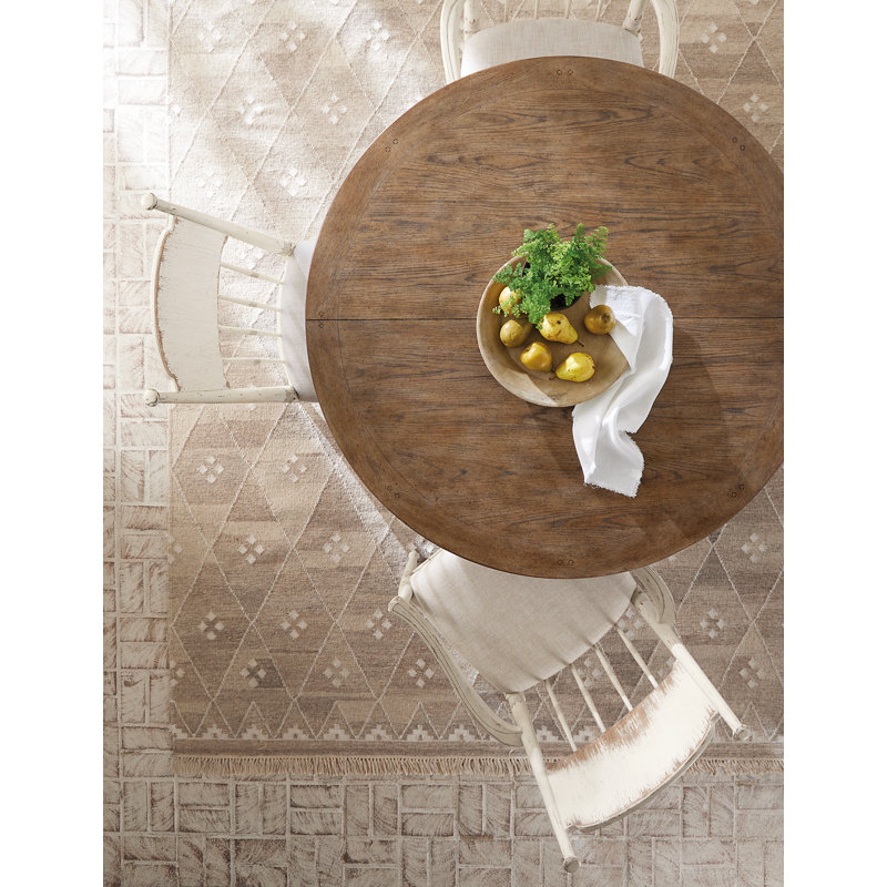Americana Round 54'' Extendable Dining Table, Daisy