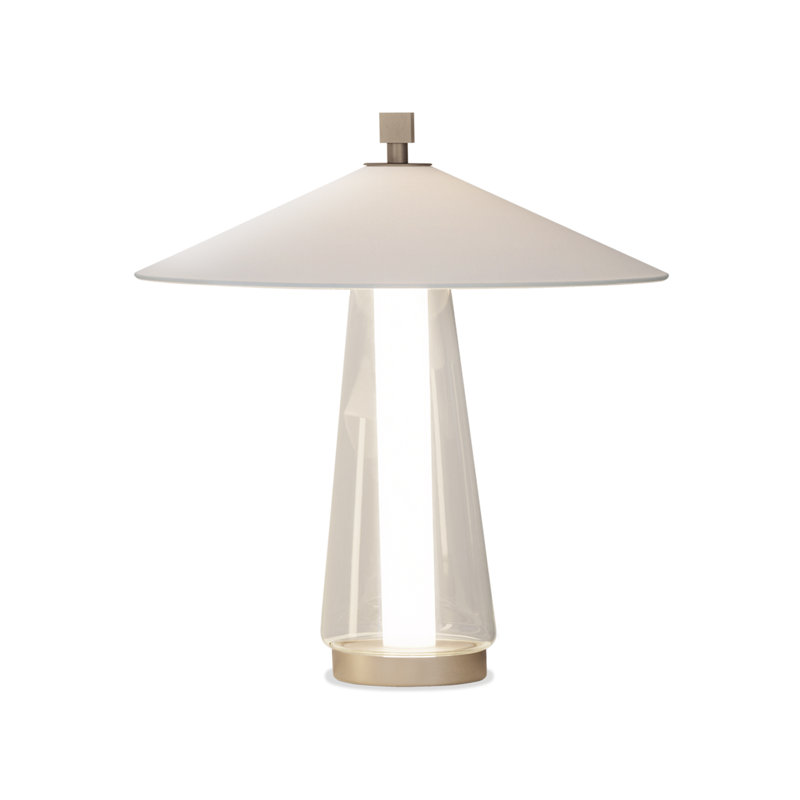 Asia Ta Bedside Lamp, 22.4" H x 19.7" W x 19.7" D