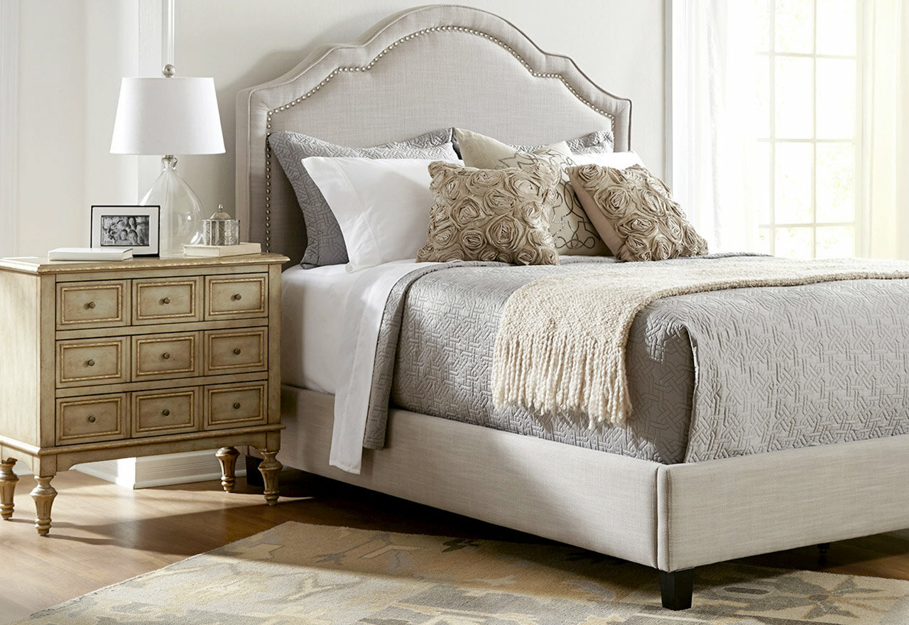 Vintage Glam Bedroom 2024 | Wayfair