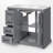 36" Single Bathroom Vanity With Ceramic Sink-2022338214