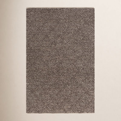 Cream Flatweave Geometric Rug