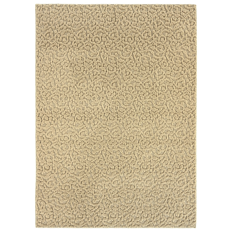 Ebern Designs Ivy. Large Area Rug Tan